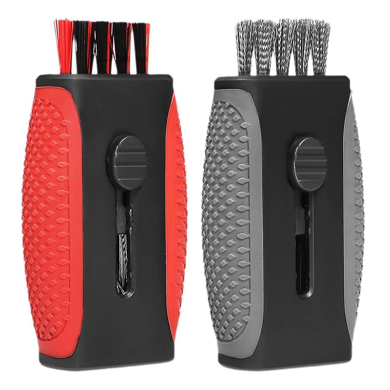 Golf Equipment To Improve Your Game - Golf Club Cleaning Brush with Dual-Head