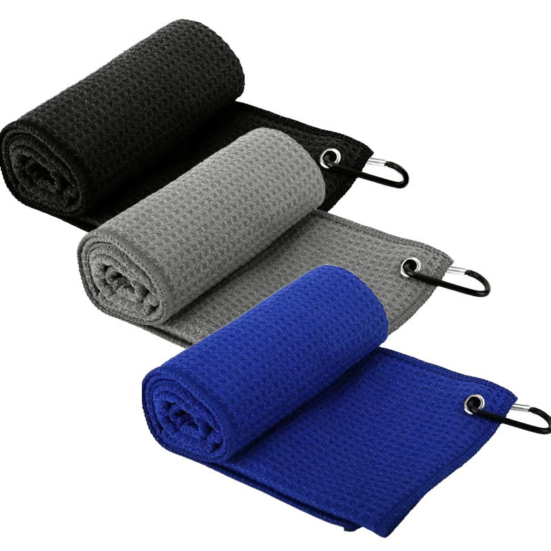 Multi-Color Golf Towels (Cross - đánh giá và giá Golf Towel Waffle