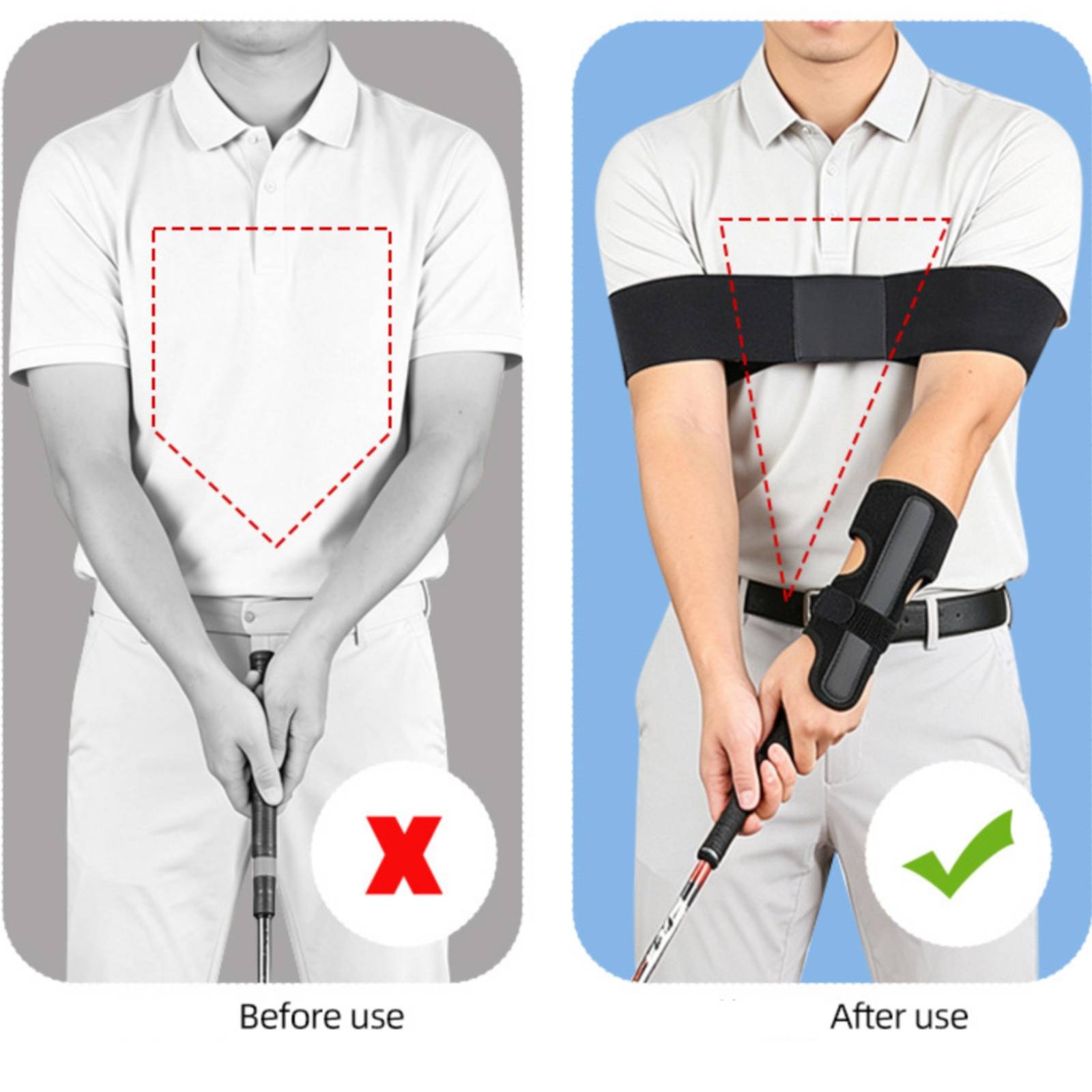 Golf Swing Assist Strap Stabil - đánh giá và giá Training Aid Swing
