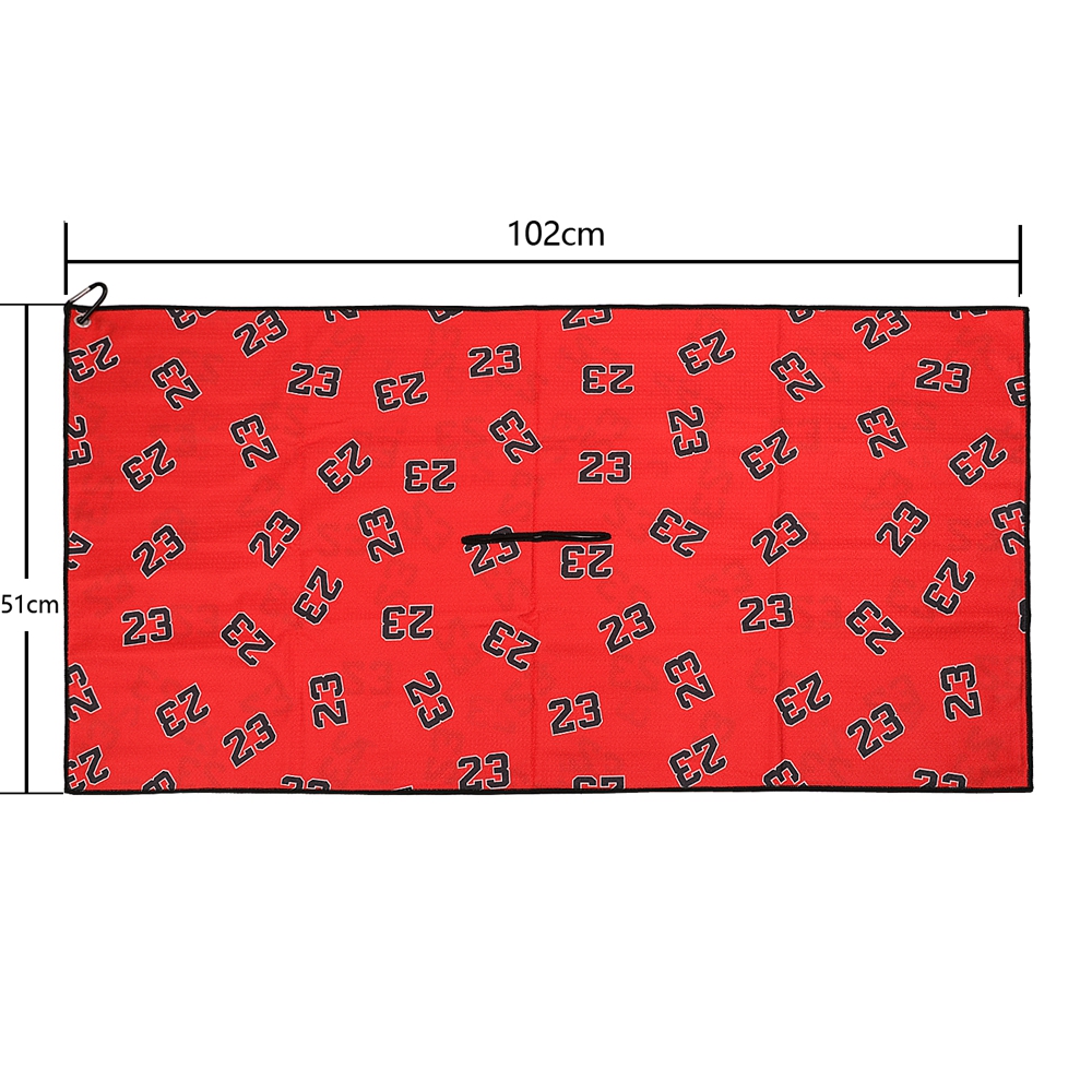 Red #23 Purple #24 Full Sublim - đánh giá và giá Golf Towel Waffle