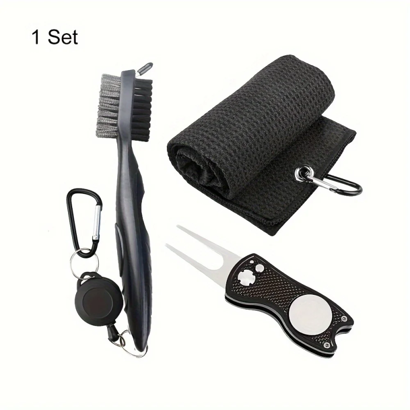 1 Pc Black Golf Towel Microfib - đánh giá và giá Golf Towel Waffle