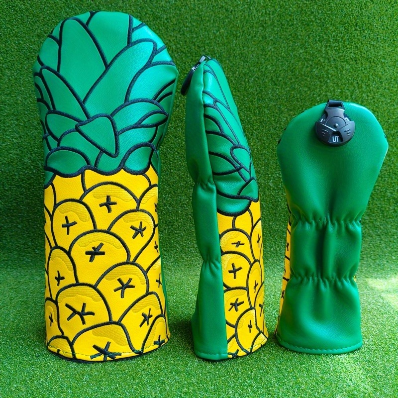 Pineapple Golf Club Head Cover - đánh giá và giá Golf Equipment Organizer