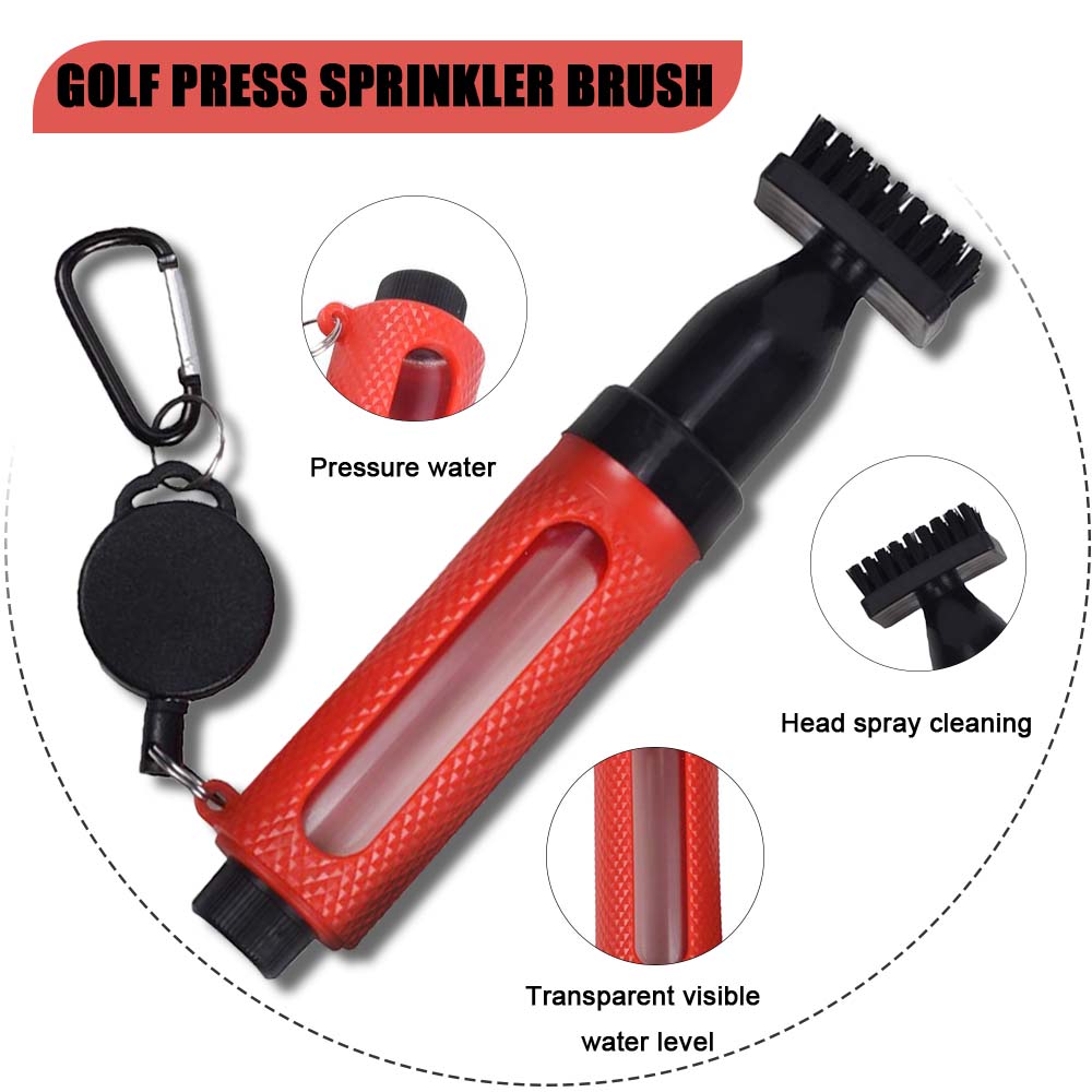 Golf Club Cleaning Brush with  - đánh giá và giá Golf Equipment Holder