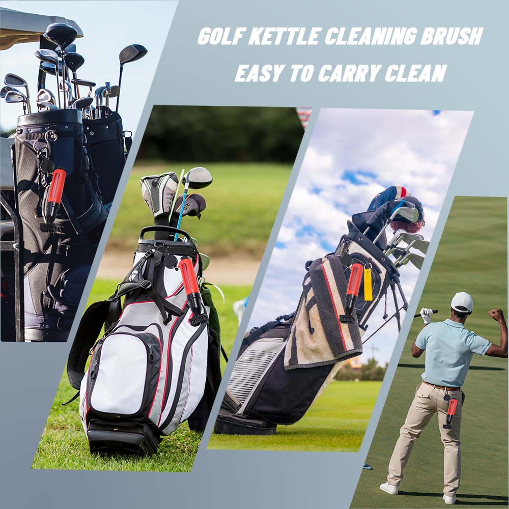 Golf Club Cleaning Brush with  - đánh giá và giá Golf Equipment Holder