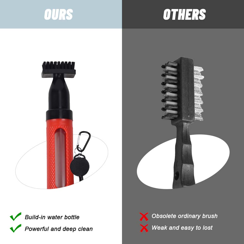 Golf Club Cleaning Brush with  - đánh giá và giá Golf Equipment Holder