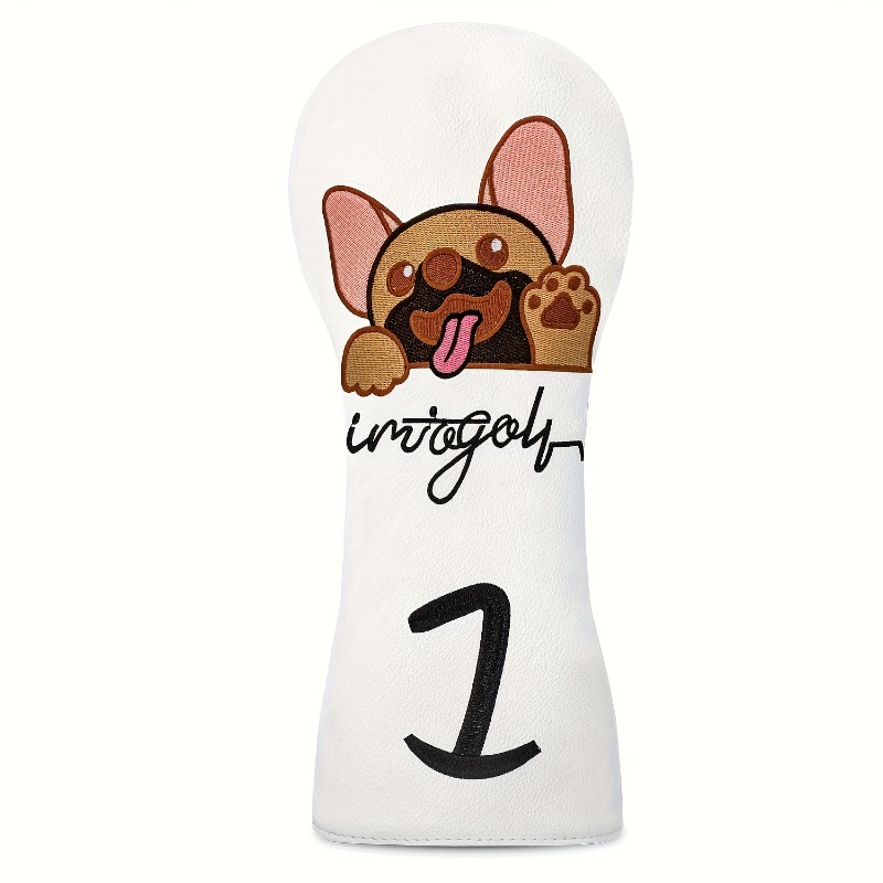 1pc Puppy Golf Club Cover - Cu - đánh giá và giá Golf Equipment Organizer