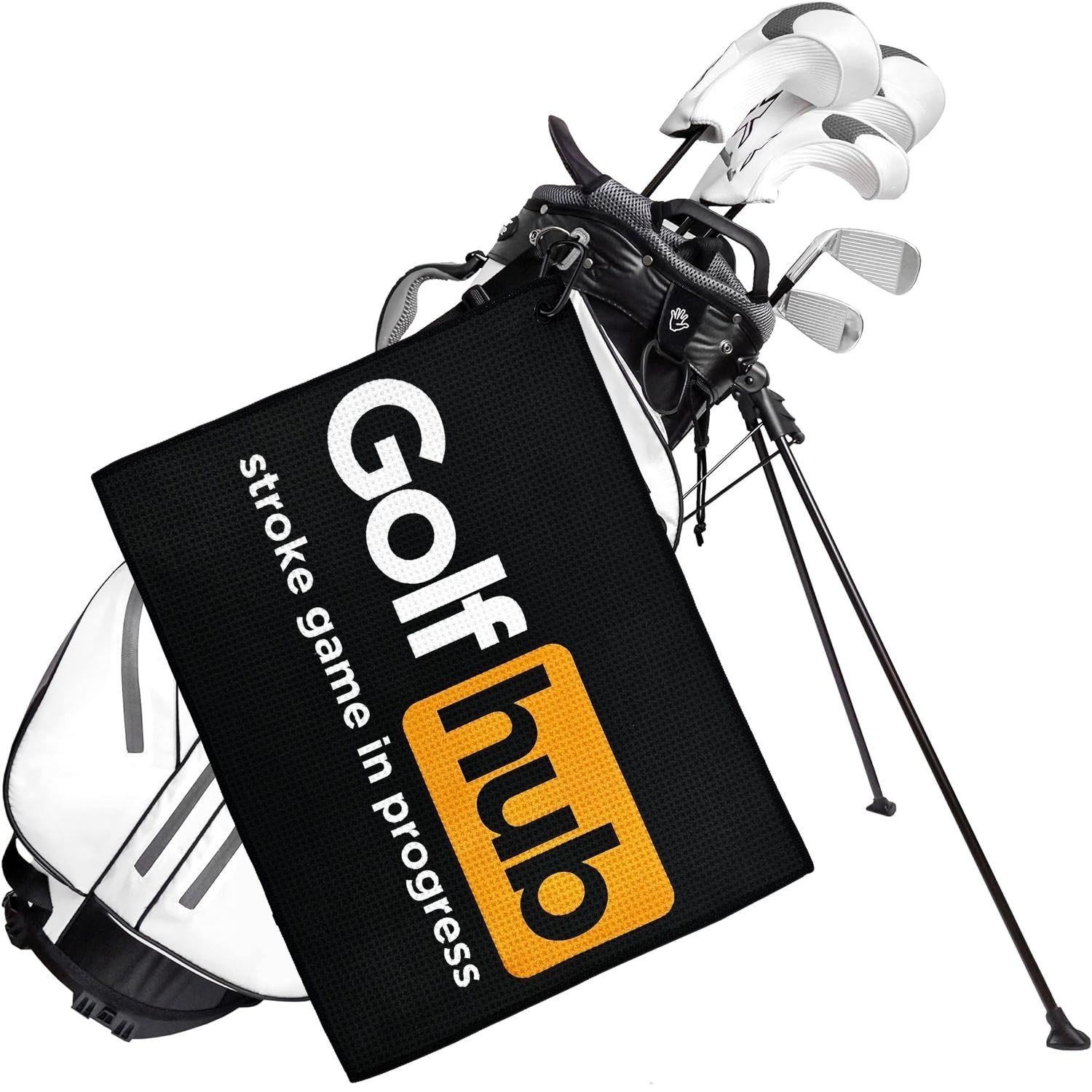 Funny Microfiber Premium Golf  - đánh giá và giá Golf Towel Waffle